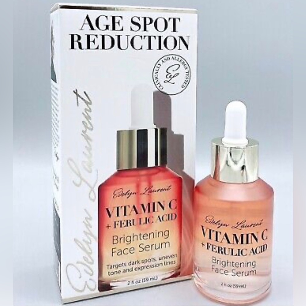 Evelyn Laurent- Vitamin C+ Ferluric Acid Brightening Face Serum 2fl Oz